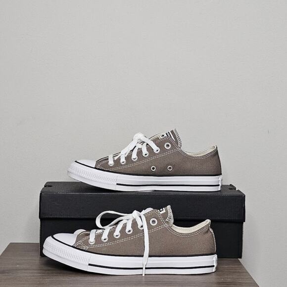 Converse Women's CTAS Canvas Oxfords Size 8 Classic Taupe A08631 NWT - Picture 1 of 7